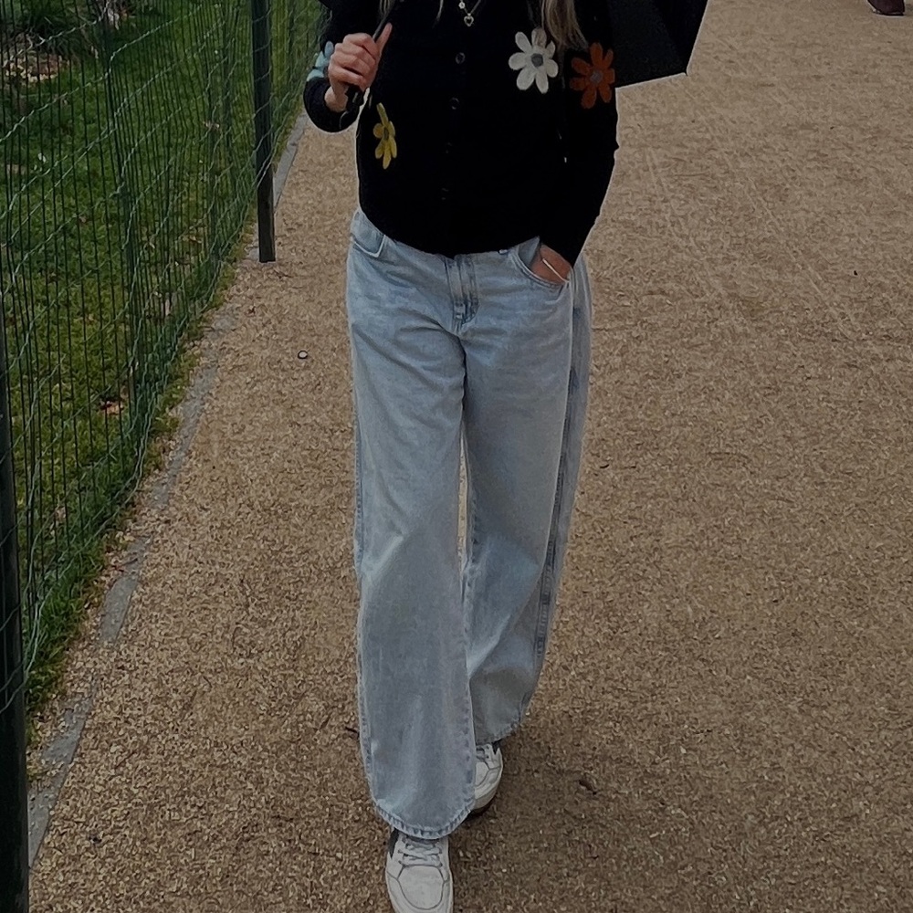 AMO Light Blue Denim Pants